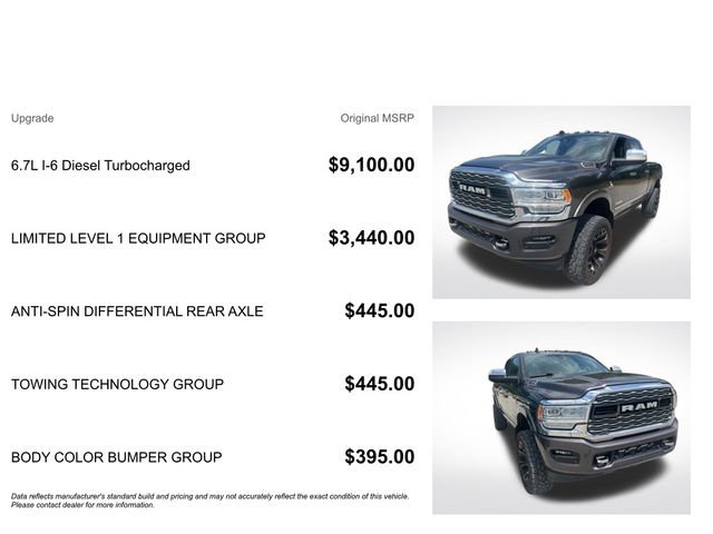 Used 2019 RAM 2500 Limited AWD/4WD image 3