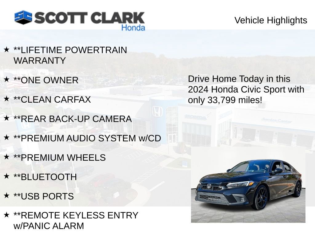 Used 2024 Honda Civic Sport image 11