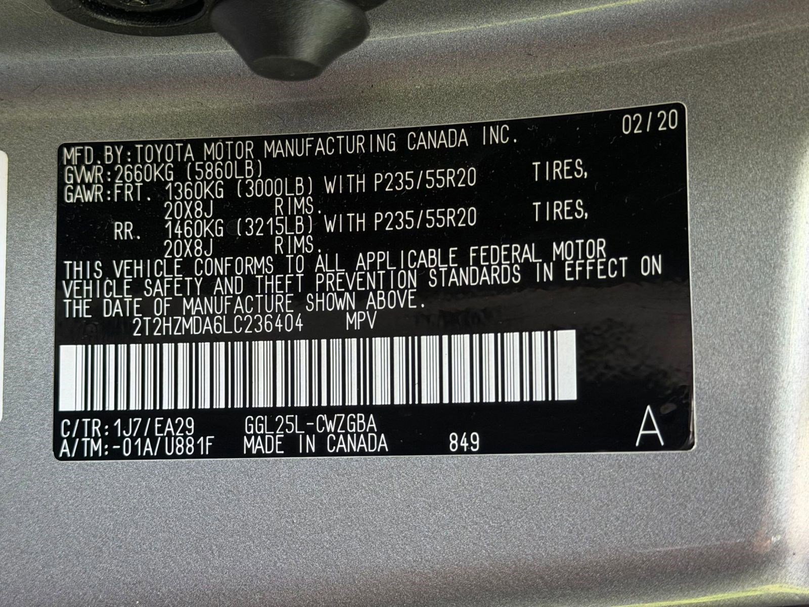 Used 2020 Lexus RX 350 AWD w/ Premium Package image 19