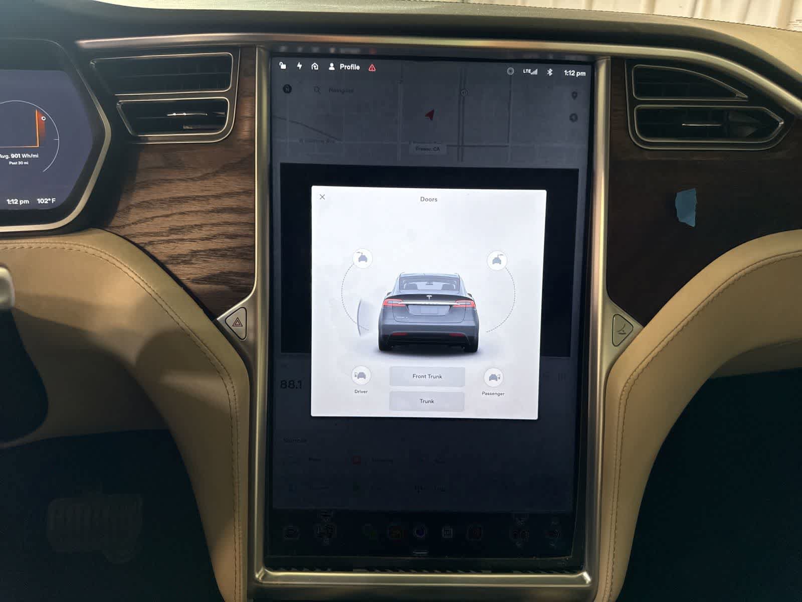 Used 2017 Tesla Model X 75D AWD/4WD image 22