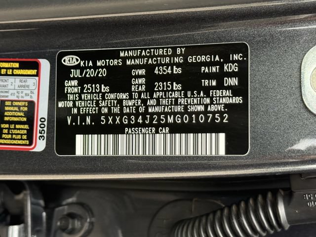 Used 2021 Kia K5 EX FWD image 34