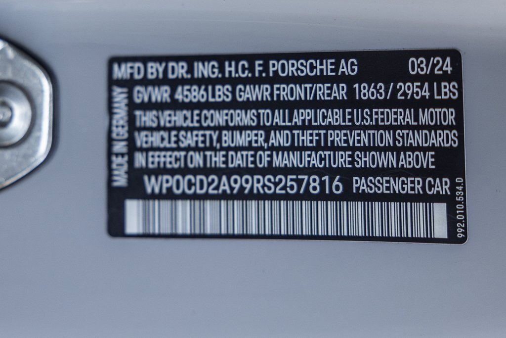 Certified 2024 Porsche 911 Turbo S image 29