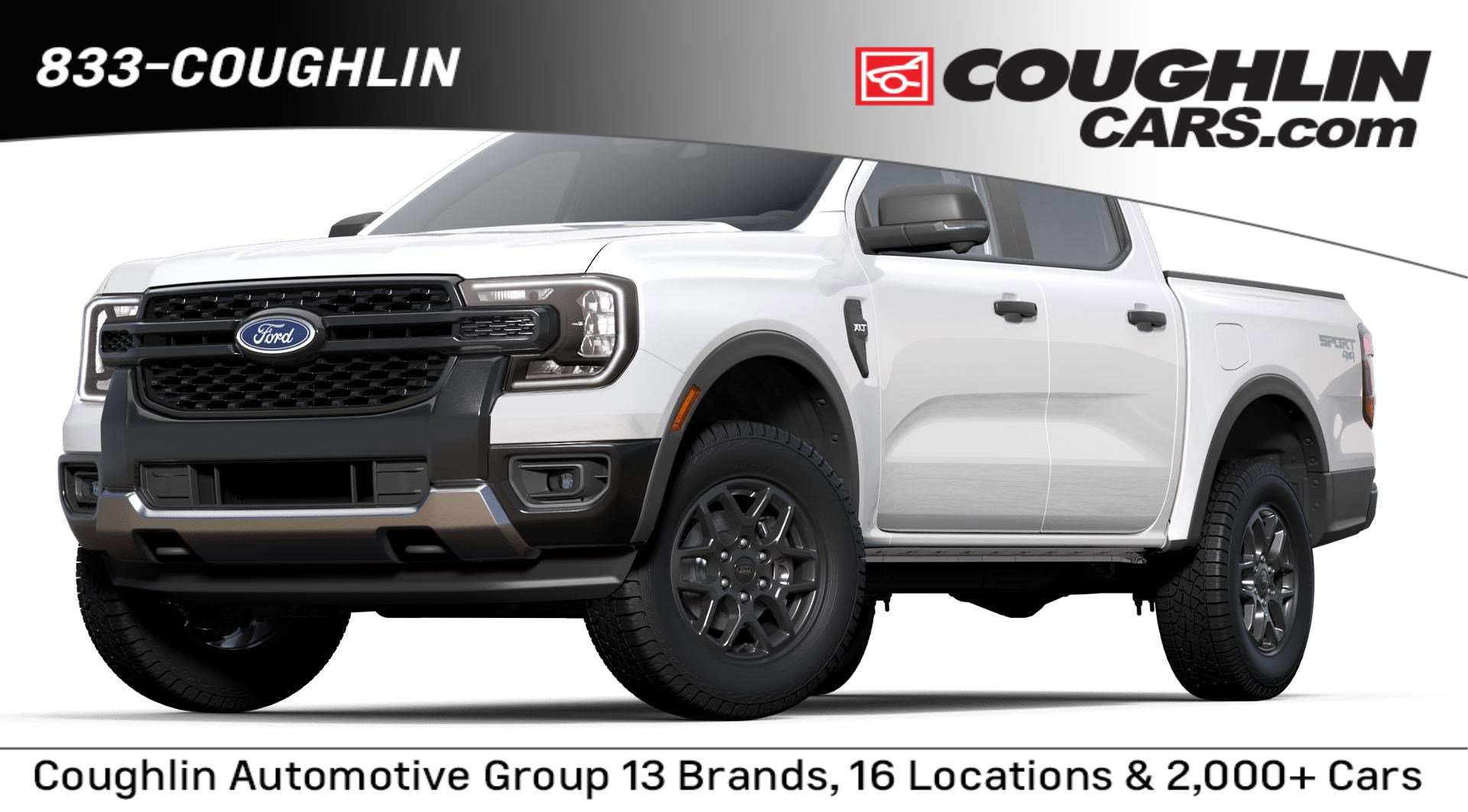 New 2025 Ford Ranger XLT w/ Equipment Group 301A High