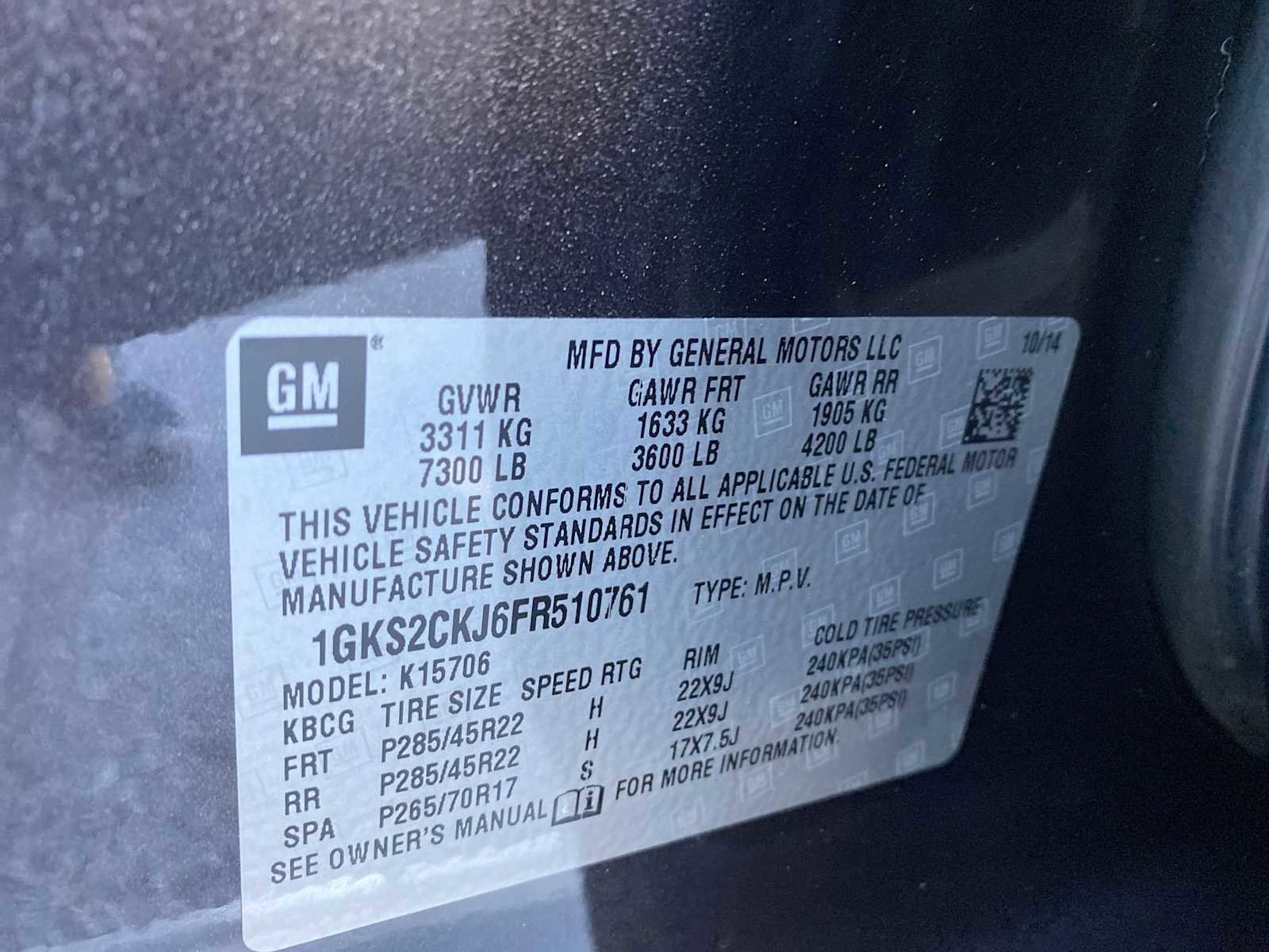 Used 2015 GMC Yukon Denali w/ Open Road Package image 32