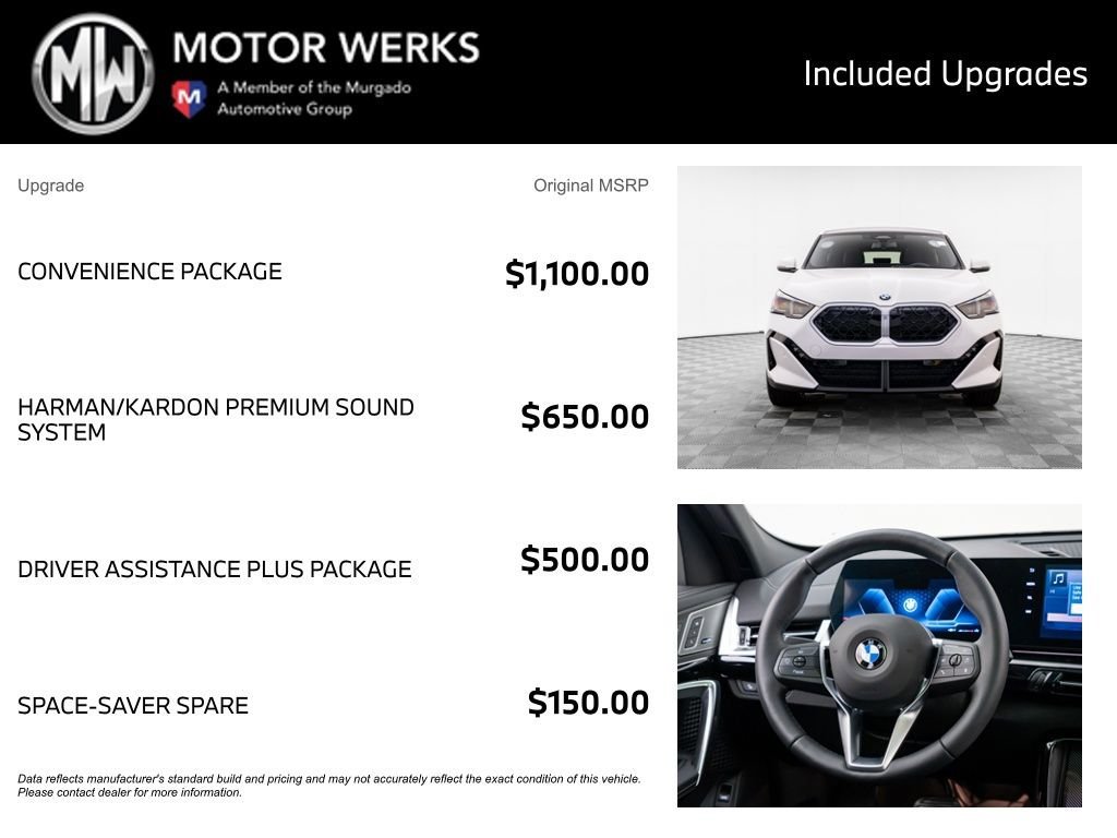 New 2026 BMW X2 xDrive28i w/ Convenience Package AWD/4WD image 4