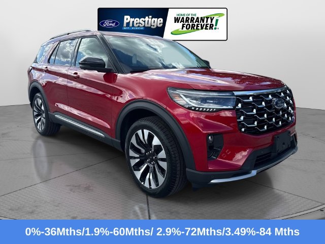 New 2026 Ford Explorer Platinum w/ LUX Leather Package