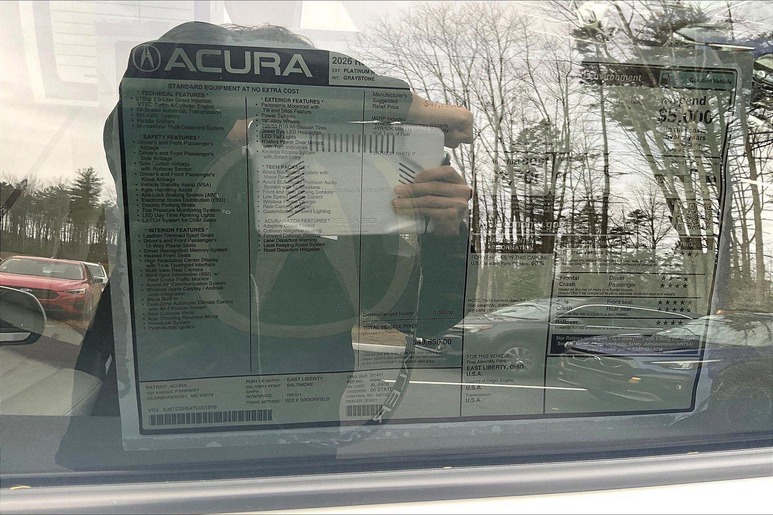 New 2026 Acura RDX w/ Technology Package image 14