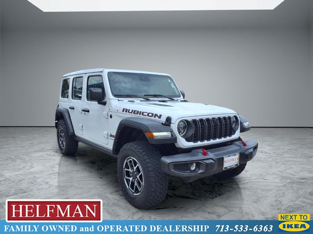 Used 2024 Jeep Wrangler Unlimited Rubicon w/ Technology Group AWD/4WD image 1