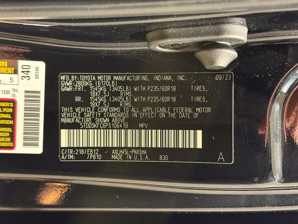 Certified 2023 Toyota Sienna XSE w/ XSE Plus Package AWD/4WD image 34