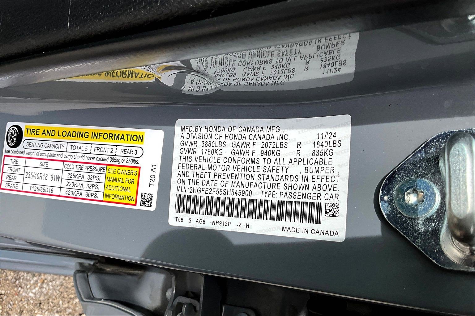 Used 2025 Honda Civic Sport image 34