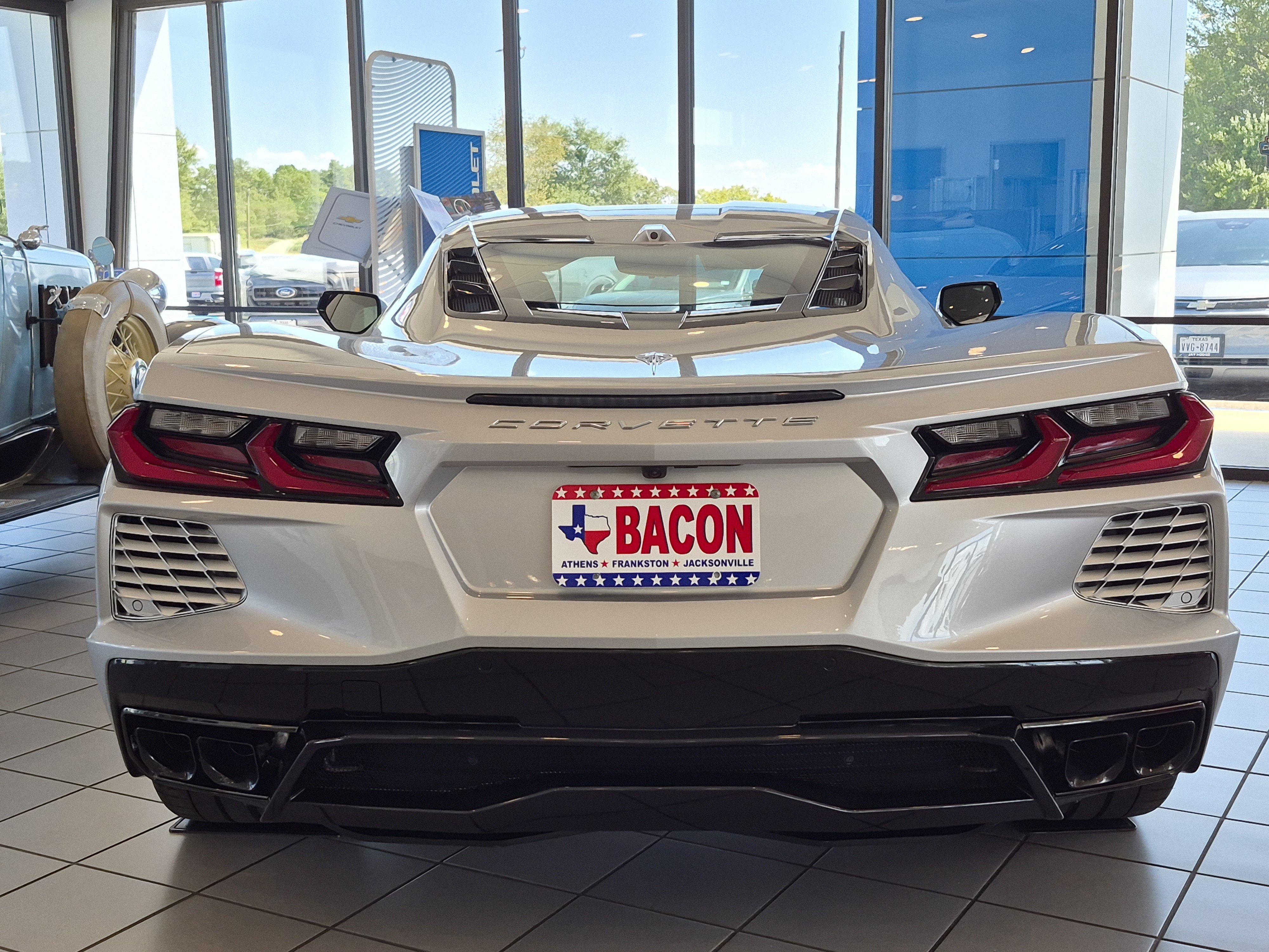 New 2027 Chevrolet Corvette Stingray Coupe w/ Chrome Exterior Badge Package RWD image 4