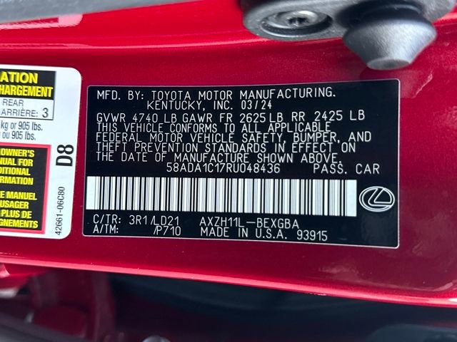 Used 2024 Lexus ES 300h w/ Premium Package image 30