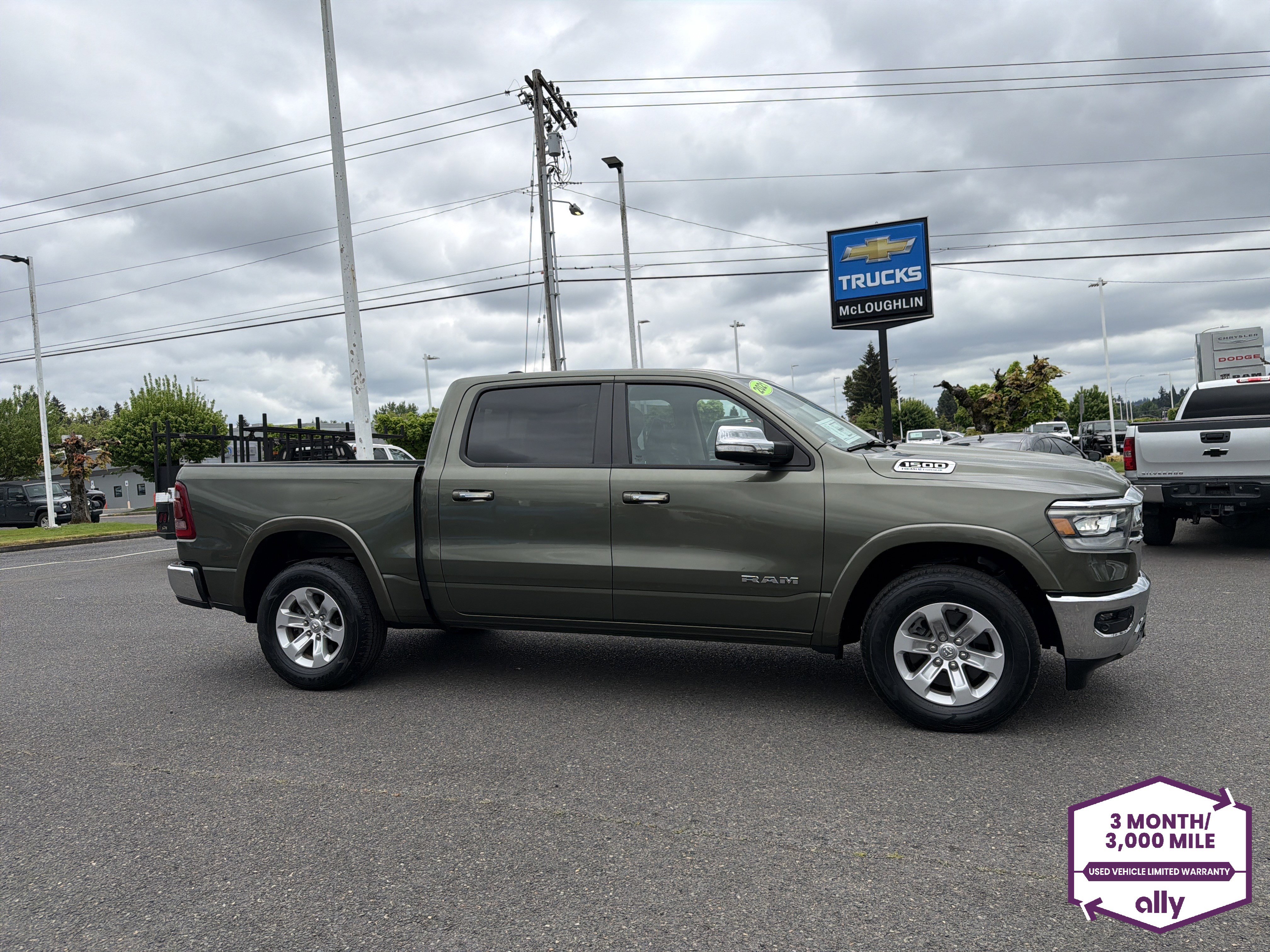 Used 2021 RAM 1500 Laramie AWD/4WD image 7