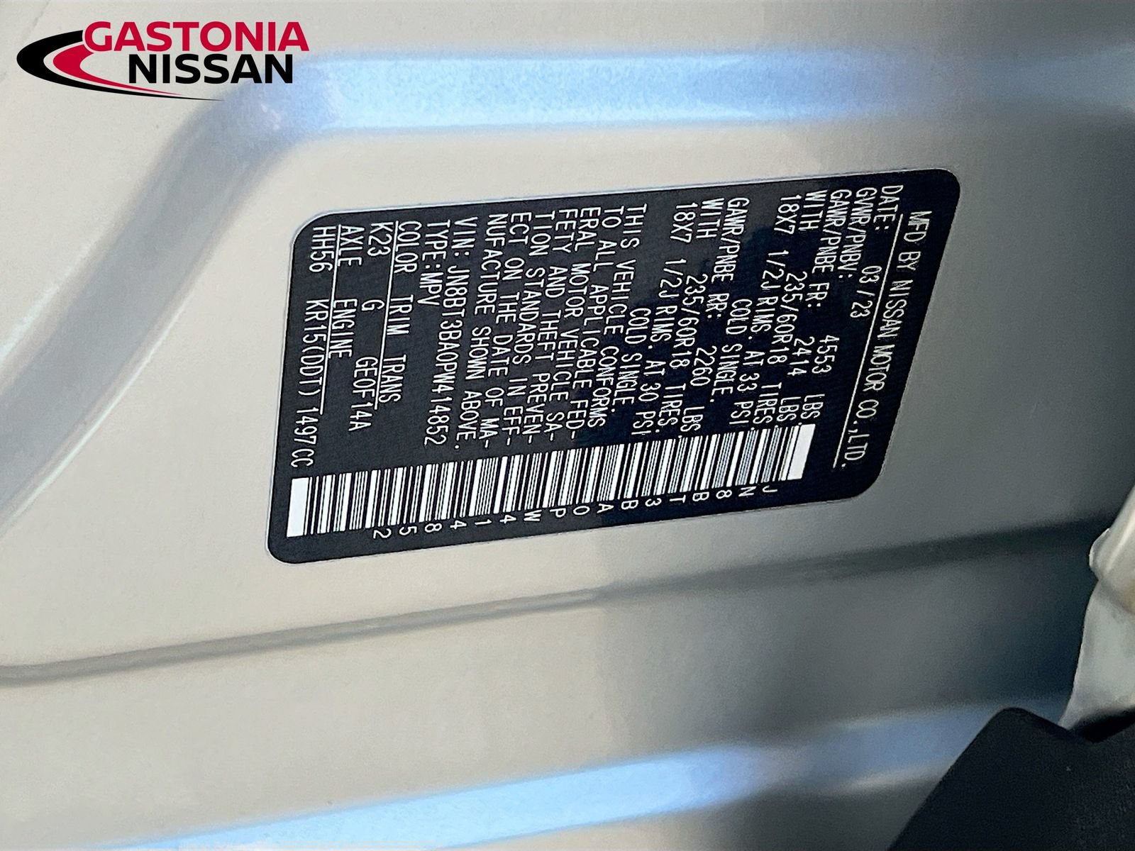 Used 2023 Nissan Rogue SV FWD image 40