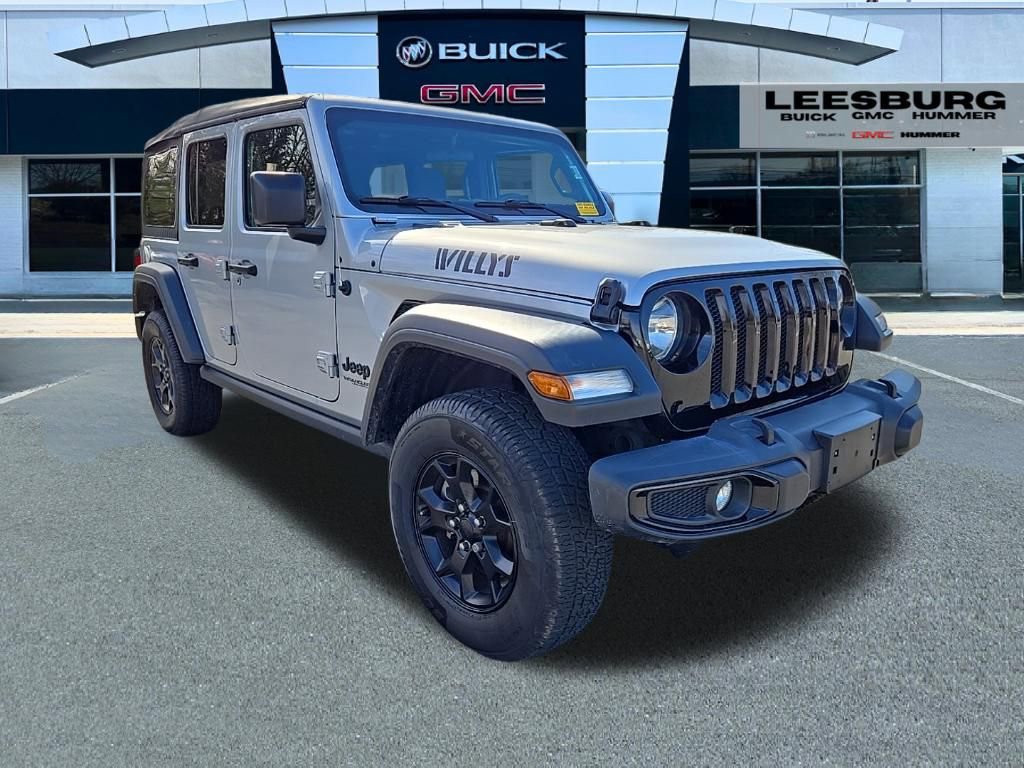 Used 2022 Jeep Wrangler Unlimited Willys