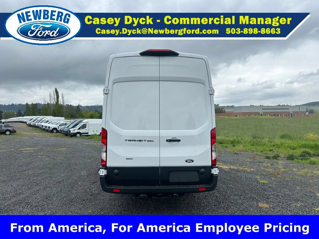 New 2026 Ford Transit 250 148 High Roof Extended AWD w/ Load Area Protection Package image 7