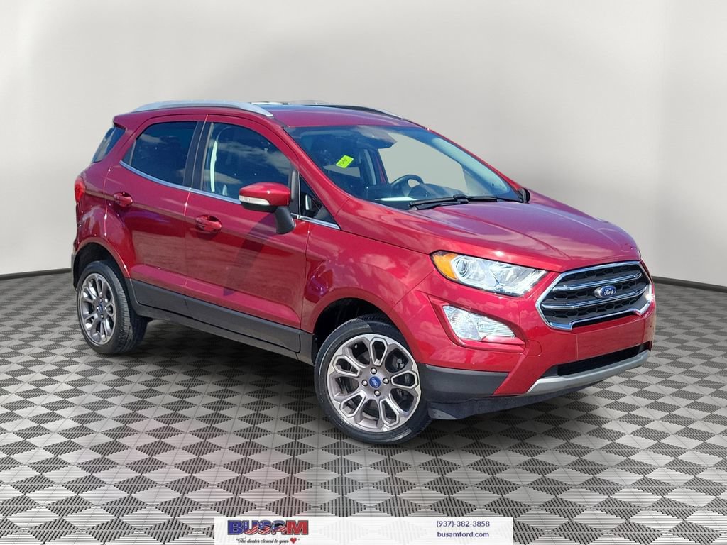 Certified 2022 Ford EcoSport Titanium AWD/4WD image 1