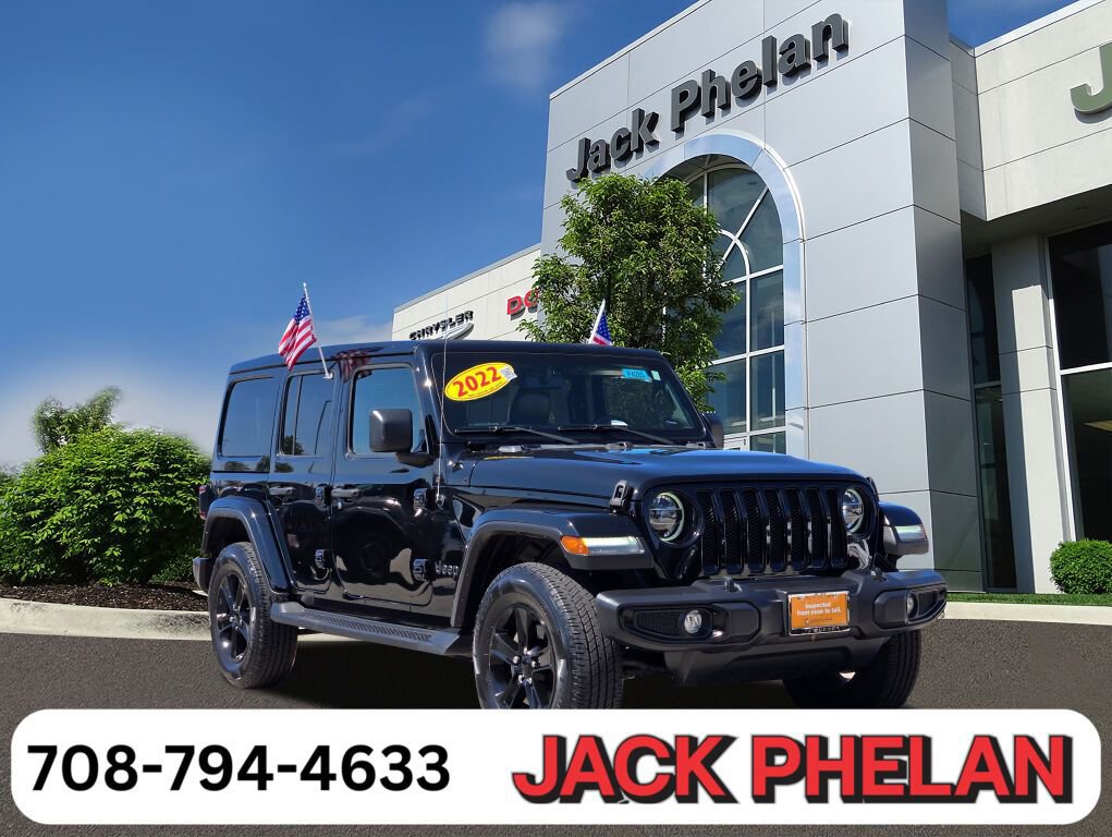 Certified 2022 Jeep Wrangler Unlimited Sahara