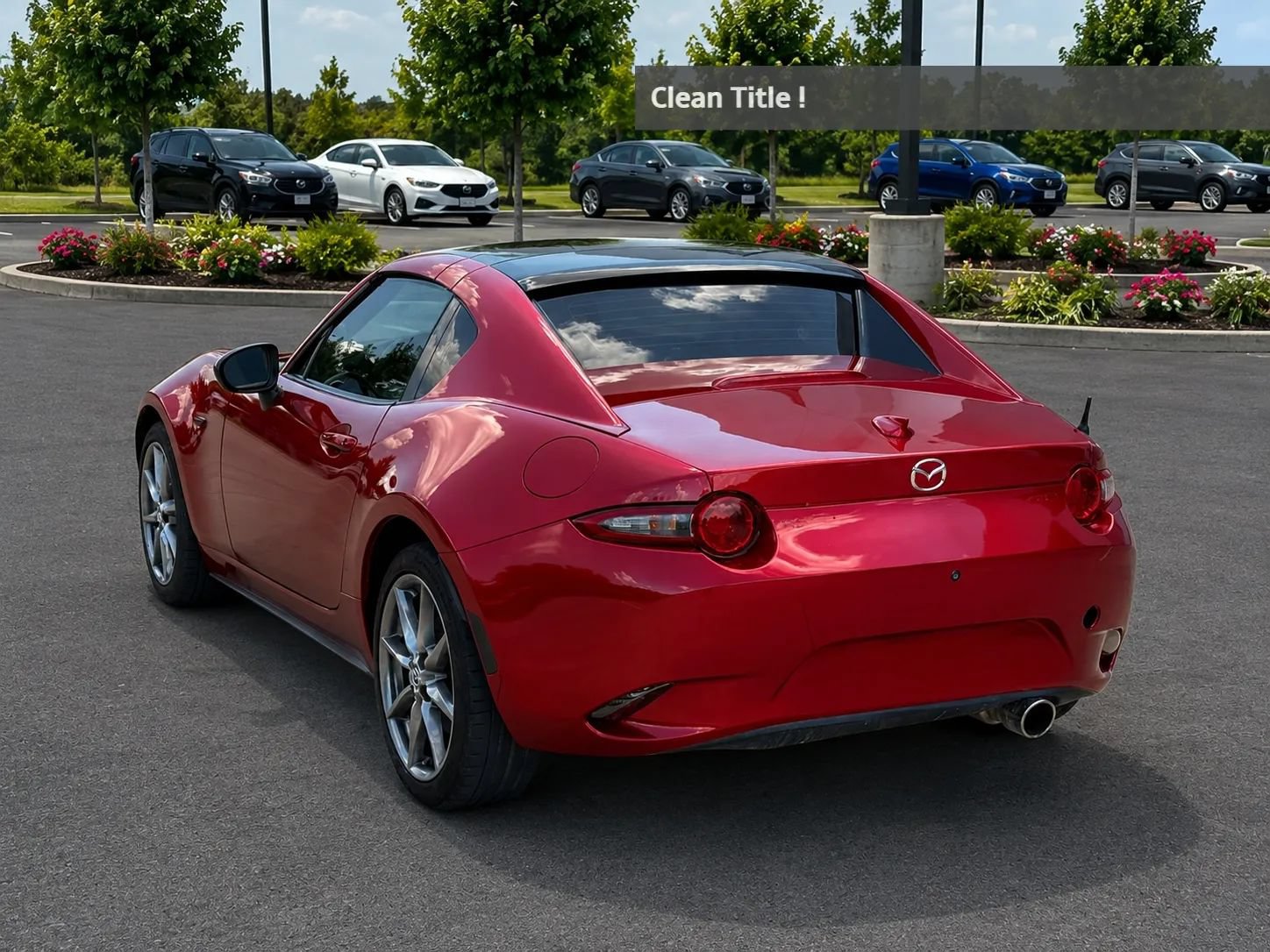 Used 2021 MAZDA MX-5 Miata RF Grand Touring RWD image 3