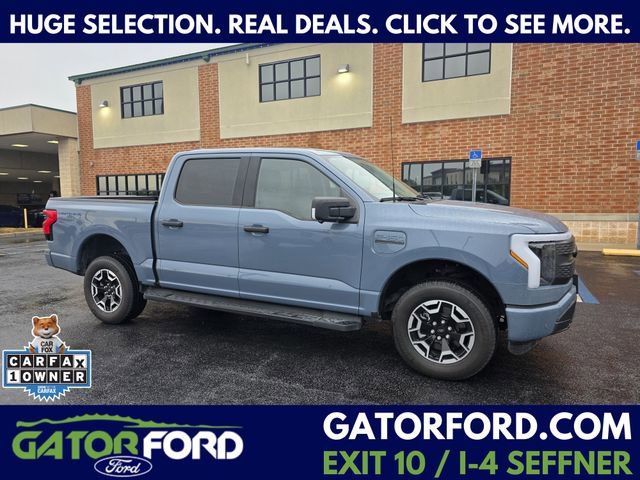 Used 2023 Ford F150 Lightning XLT w/ Tow Technology Package AWD/4WD image 1