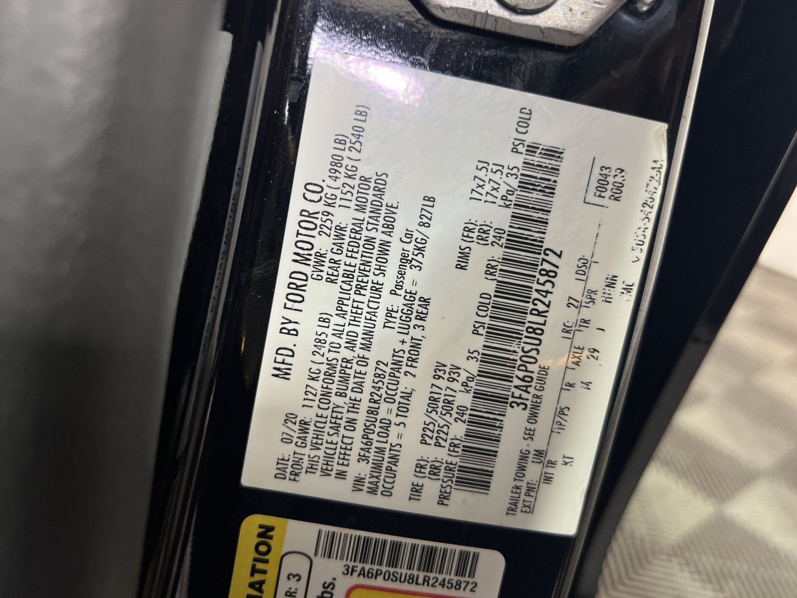 Used 2020 Ford Fusion Energi Titanium FWD image 31