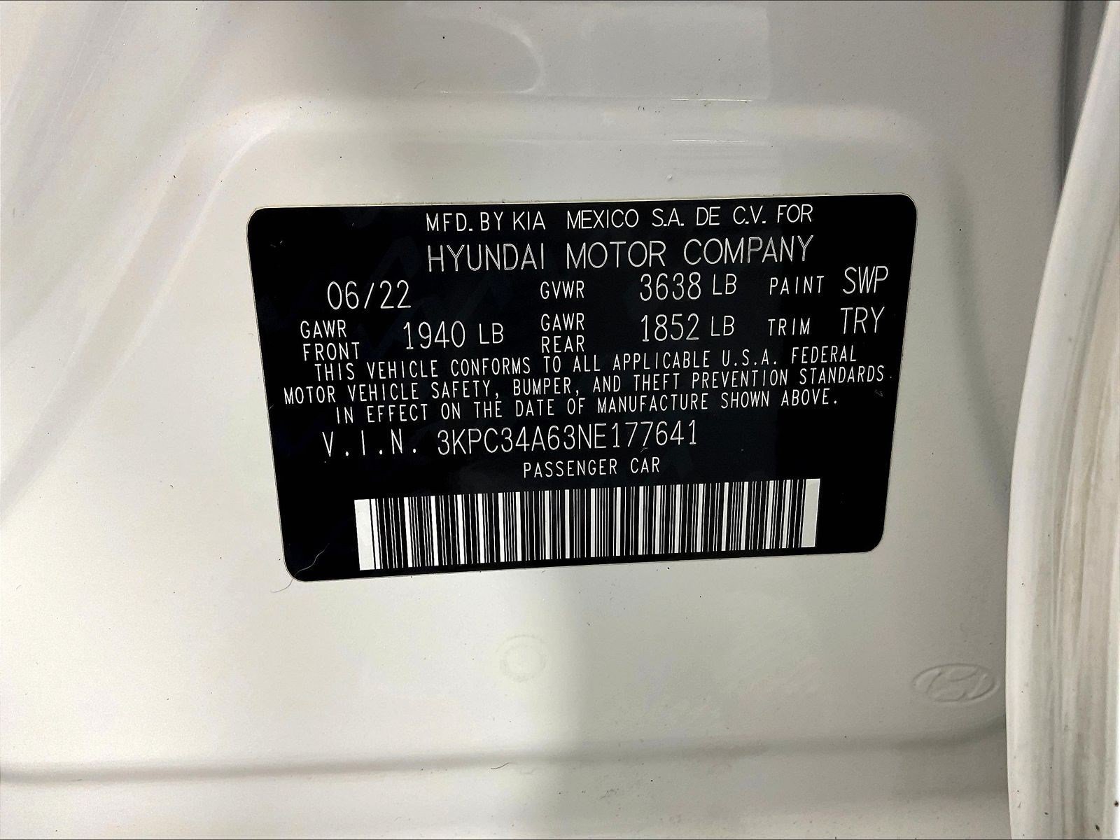 Used 2022 Hyundai Accent Limited FWD image 18