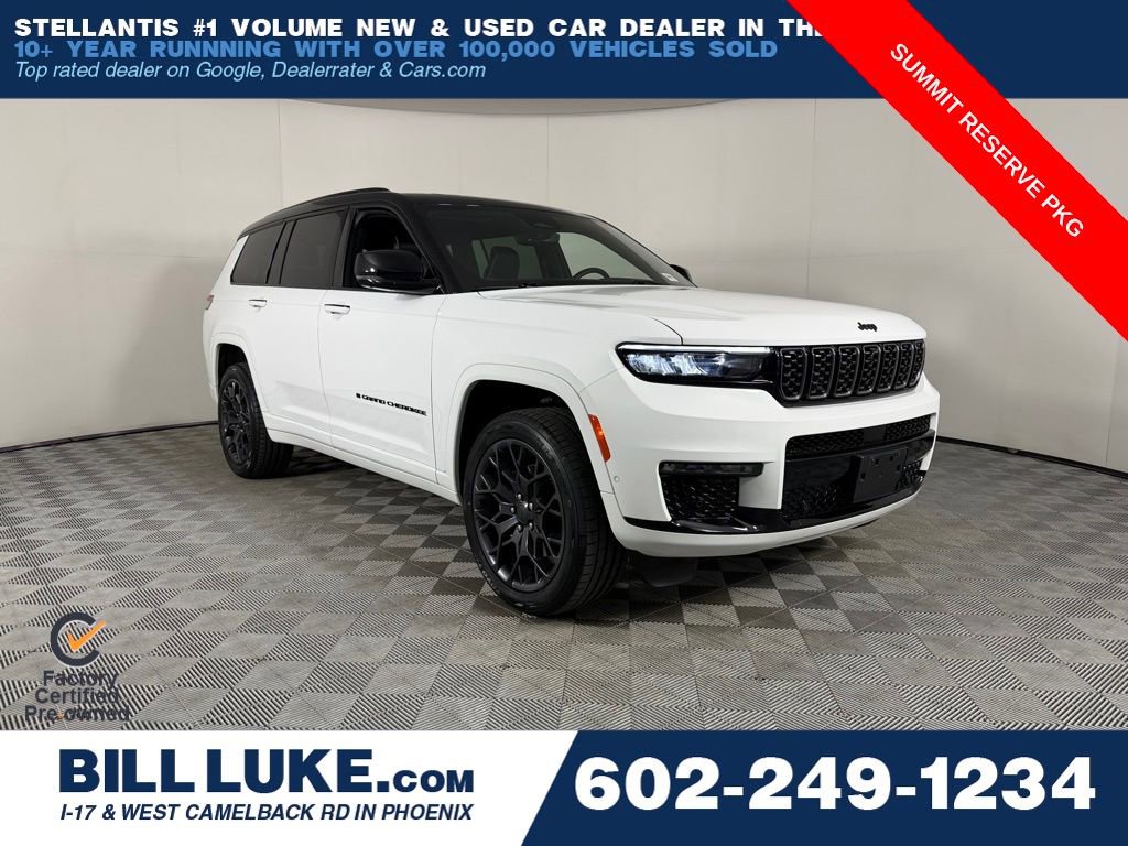 Certified 2023 Jeep Grand Cherokee L Summit AWD/4WD image 1