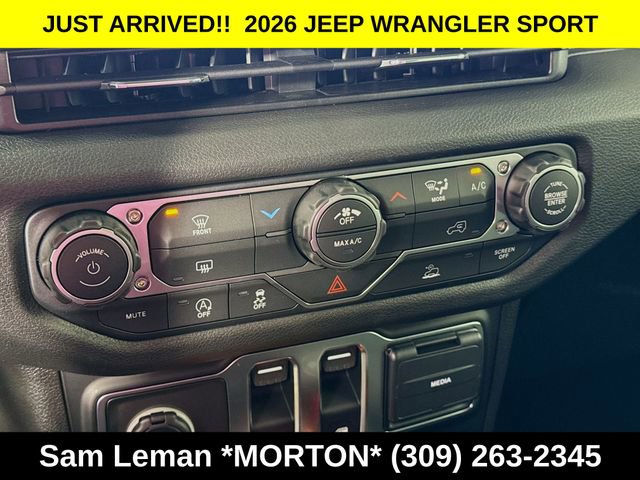 New 2026 Jeep Wrangler Sport image 15