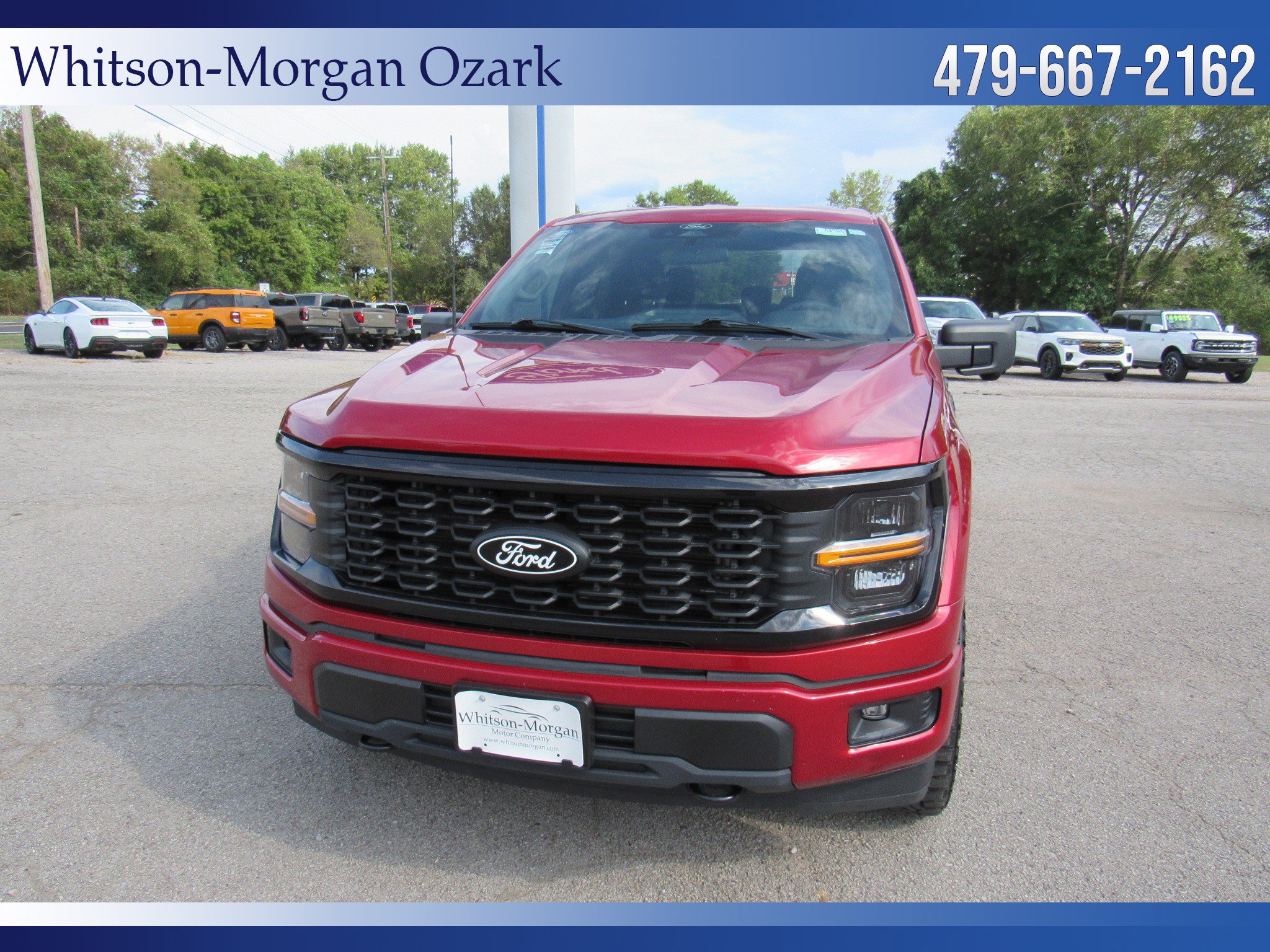 Used 2025 Ford F150 STX w/ STX Black Appearance Package AWD/4WD image 2