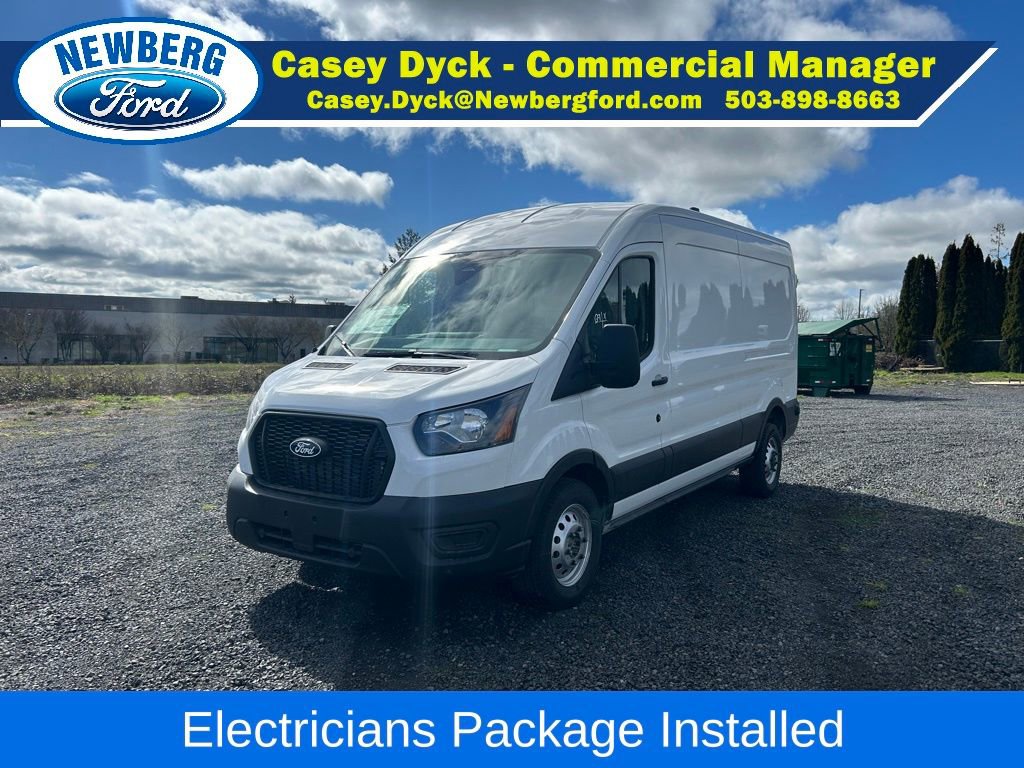 New 2026 Ford Transit 350 148 Medium Roof AWD w/ Electrician Trade Package image 2
