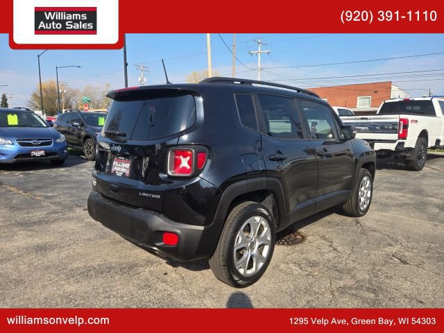 Used 2019 Jeep Renegade Limited w/ UConnect 8.4 Nav Group AWD/4WD image 4