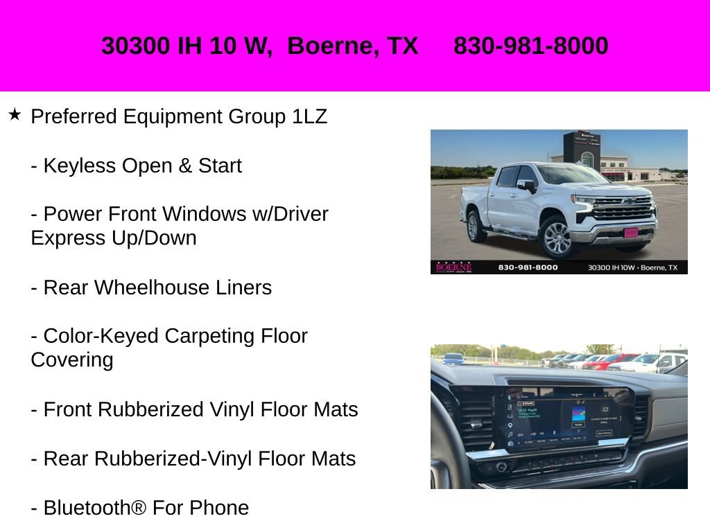 Used 2025 Chevrolet Silverado 1500 LTZ w/ LTZ Premium Package RWD image 20