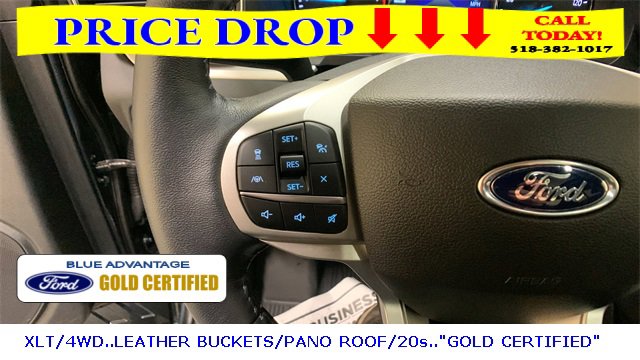 Certified 2022 Ford Explorer XLT w/ Equipment Group 202A image 37