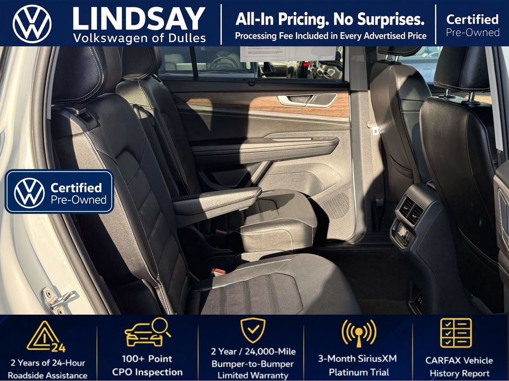 Certified 2024 Volkswagen Atlas SEL AWD/4WD image 15