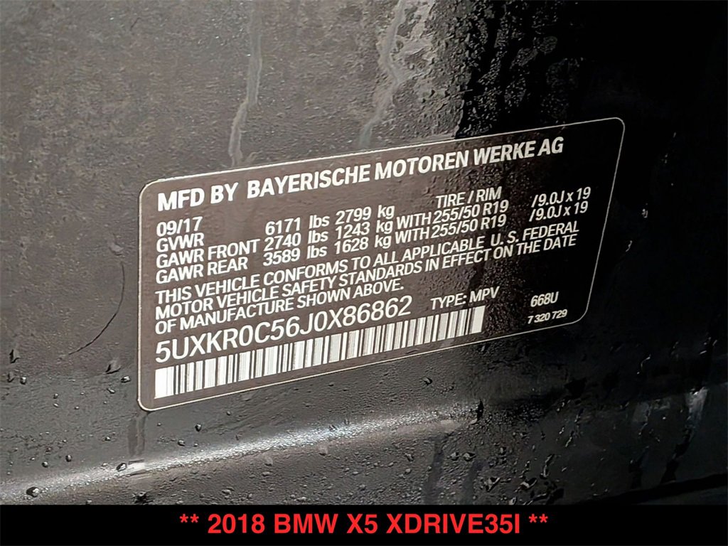 Used 2018 BMW X5 xDrive35i image 31