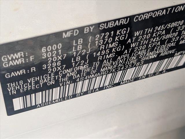 Used 2019 Subaru Ascent Touring w/ Popular Package #2A image 15