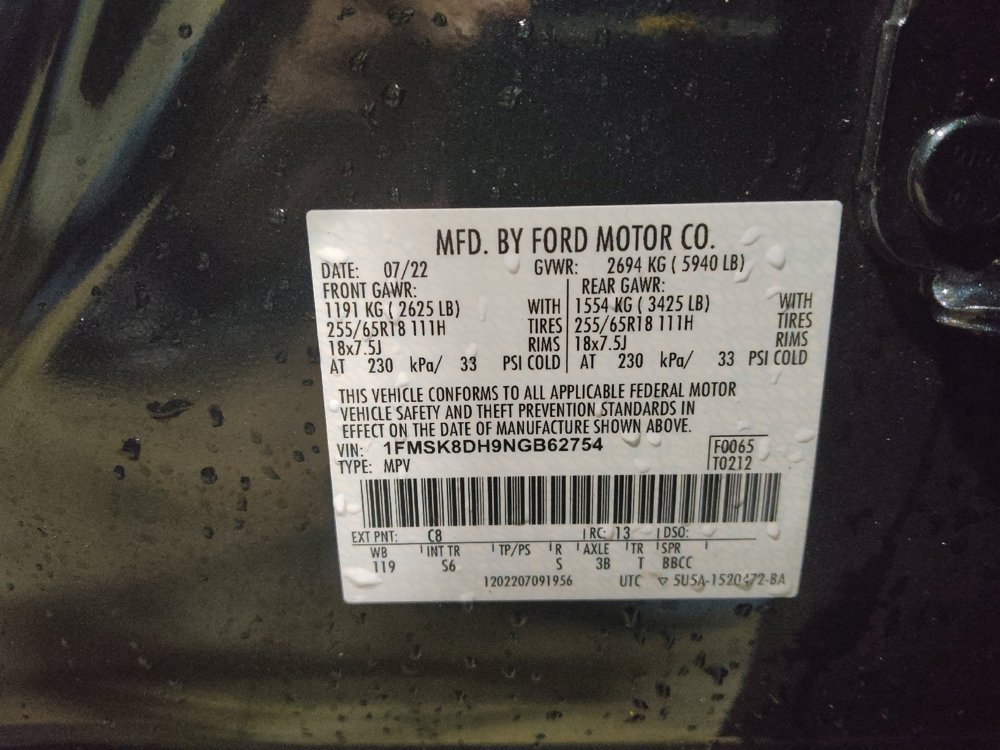 Used 2022 Ford Explorer XLT w/ Equipment Group 202A image 33