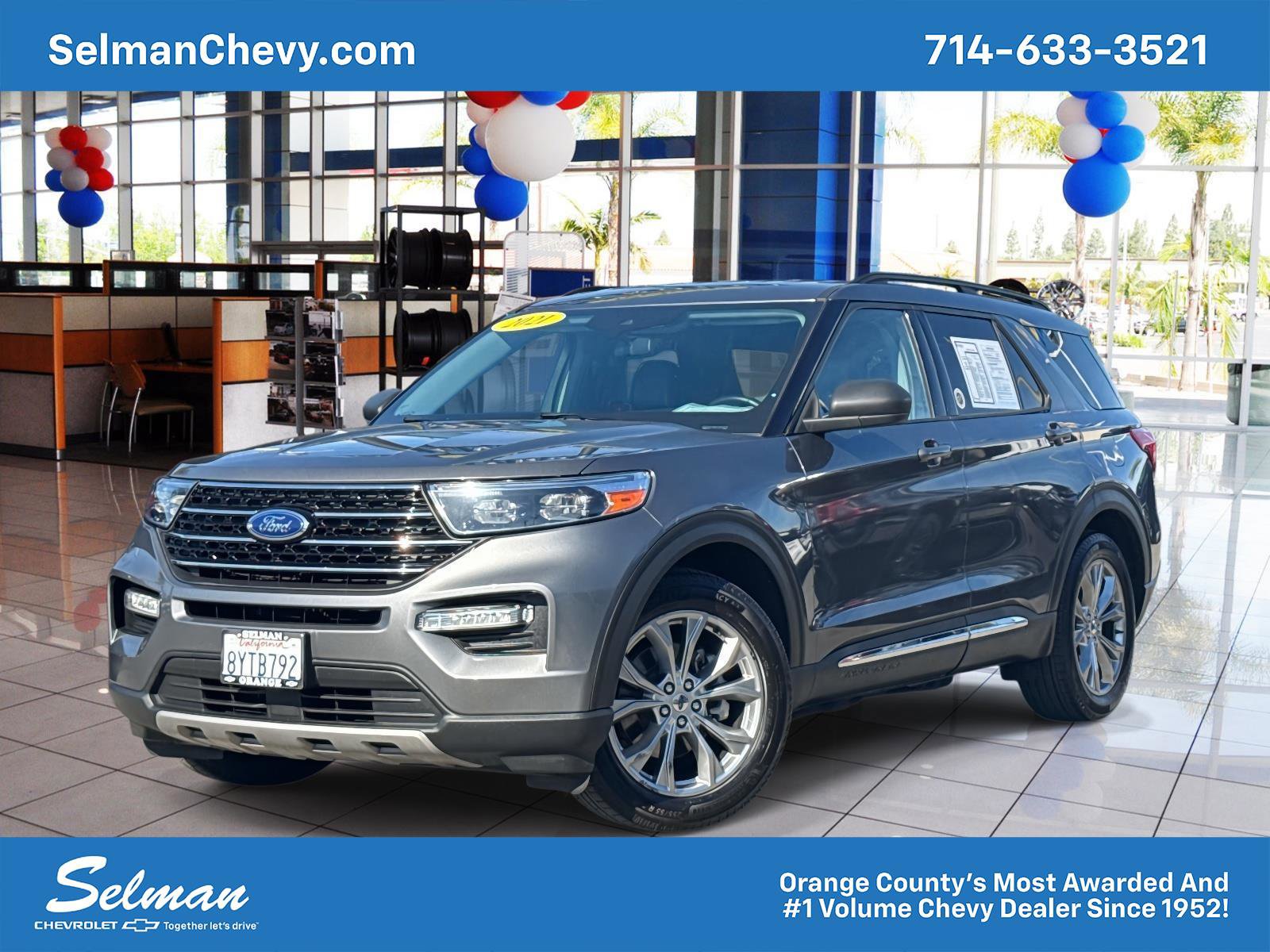 Used 2021 Ford Explorer XLT w/ Equipment Group 202A video 1