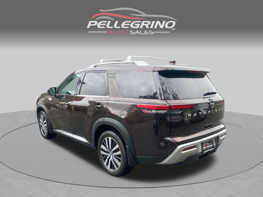 Used 2022 Nissan Pathfinder Platinum w/ Cargo Package AWD/4WD video 4