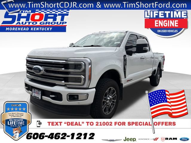 Used 2023 Ford F250 Limited w/ Snow Plow Prep Package AWD/4WD image 1