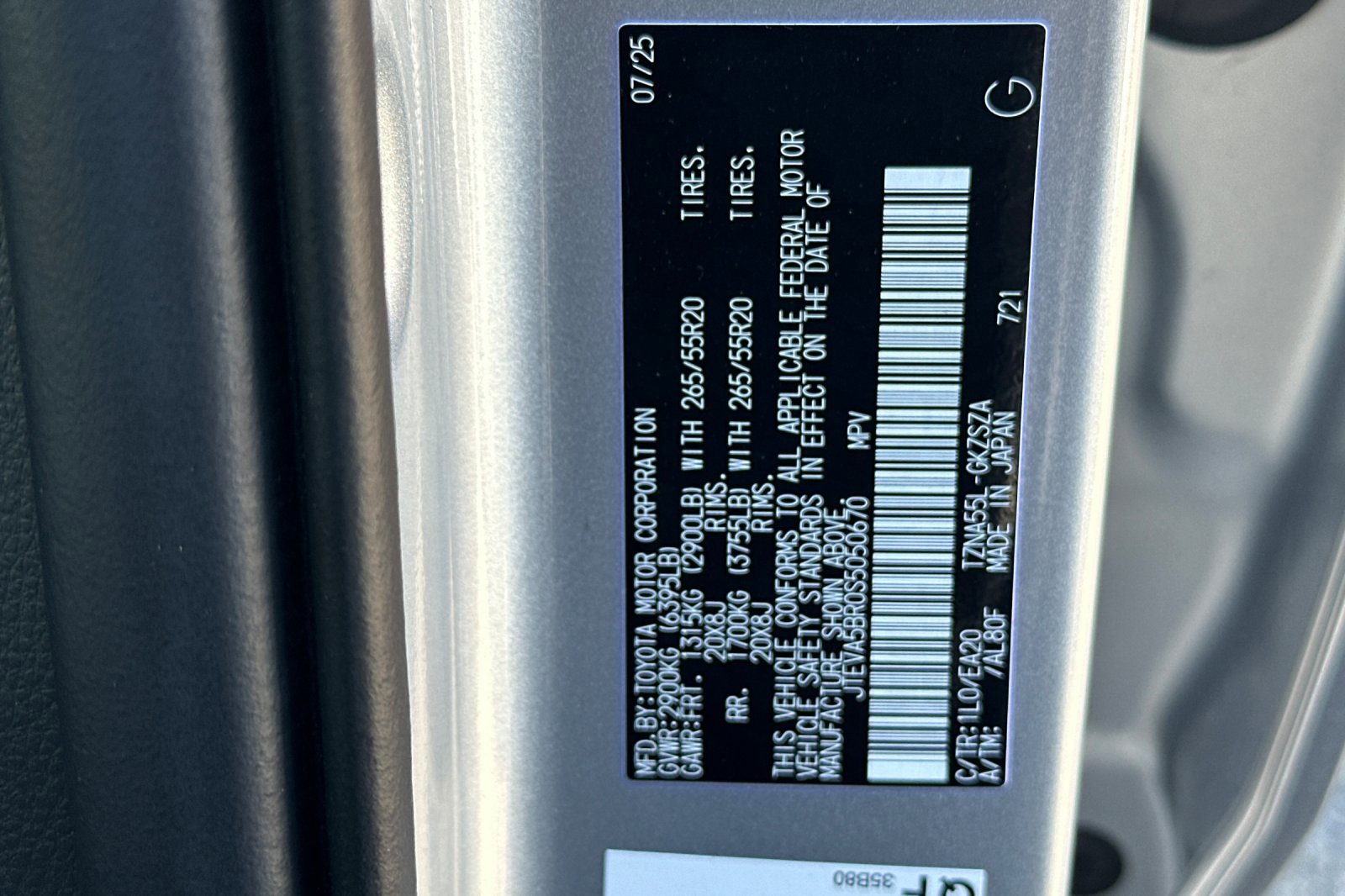 New 2025 Toyota 4Runner TRD Sport image 23