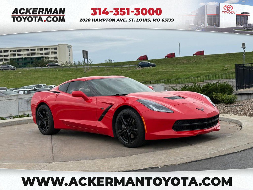 Used 2017 Chevrolet Corvette Stingray Coupe w/ Carbon Flash Badge Package image 1