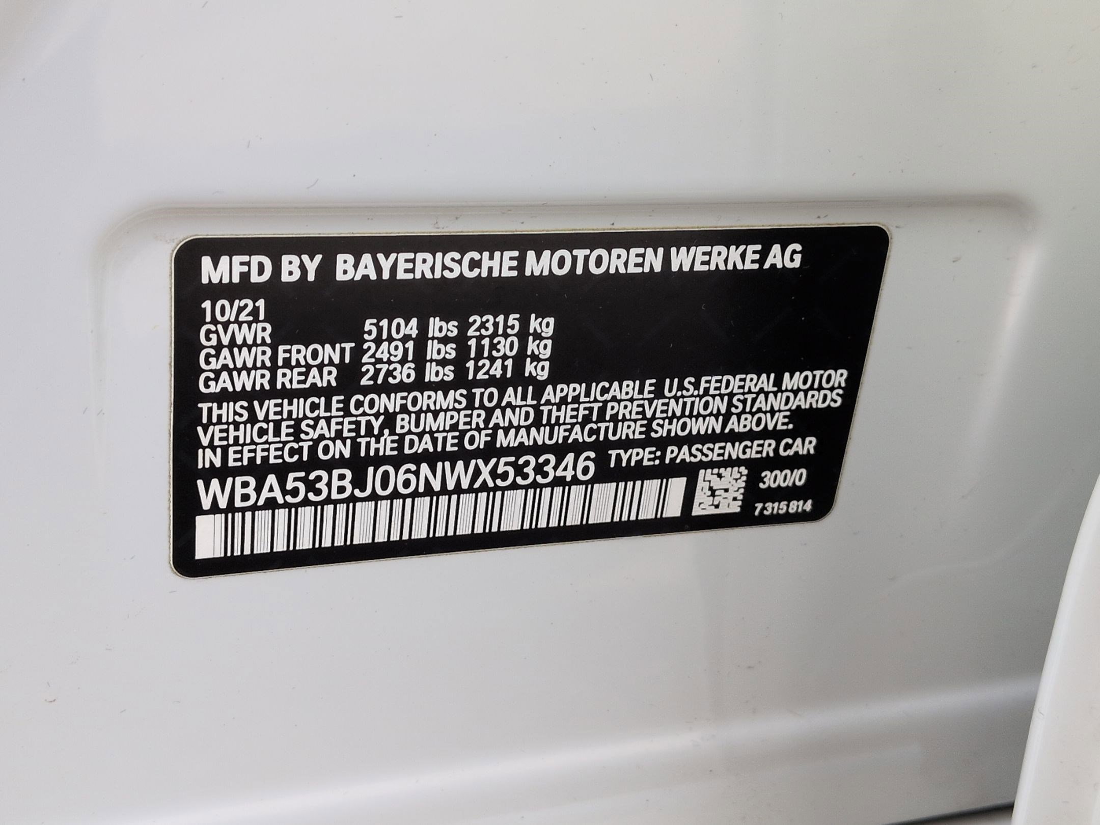 Certified 2022 BMW 540i image 35