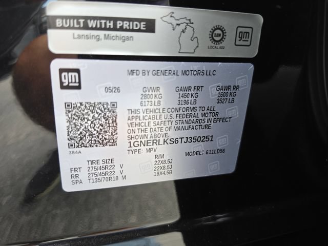 New 2026 Chevrolet Traverse RS w/ LPO, Floor Liner Package FWD image 39