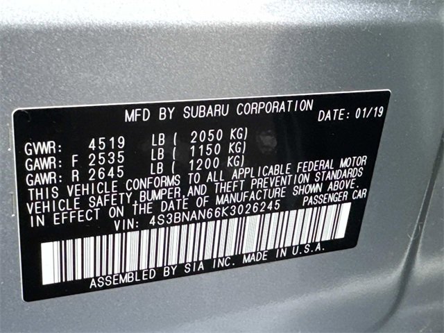 Used 2019 Subaru Legacy 2.5i Limited image 28