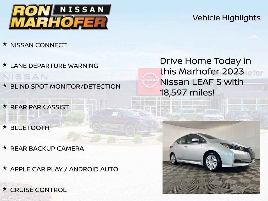 Used 2023 Nissan Leaf S FWD image 15