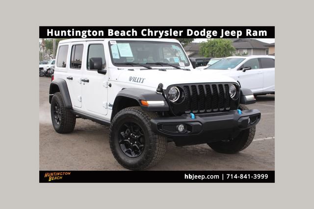 Used 2023 Jeep Wrangler Willys 4xe w/ 8.4" Radio Group image 1