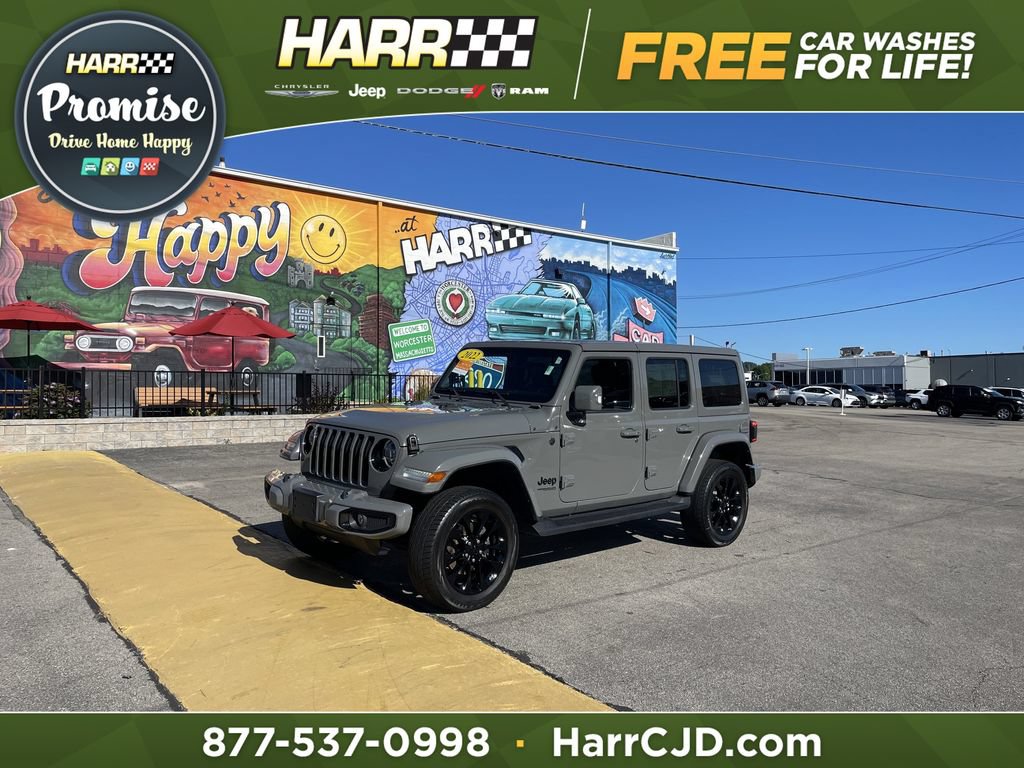Used 2022 Jeep Wrangler Unlimited Sahara AWD/4WD 360° Tour
