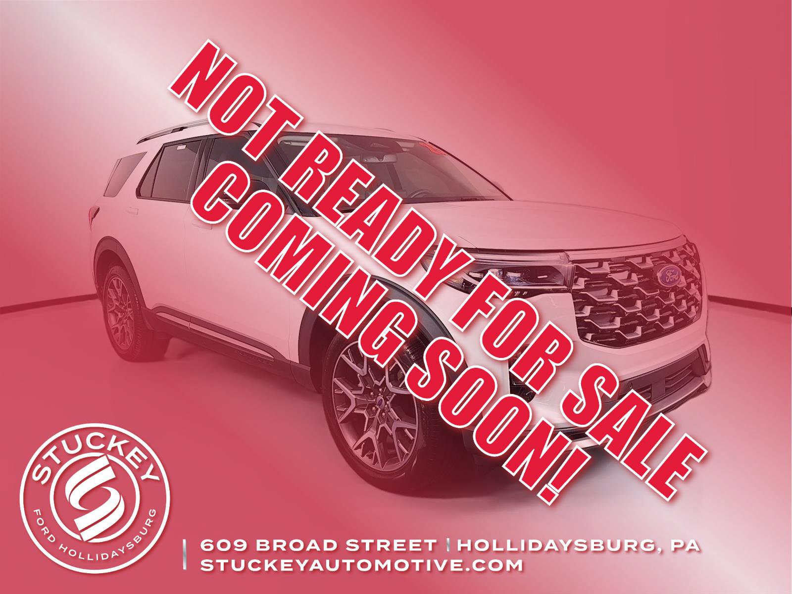 Used 2025 Ford Explorer Platinum w/ Ultimate Package