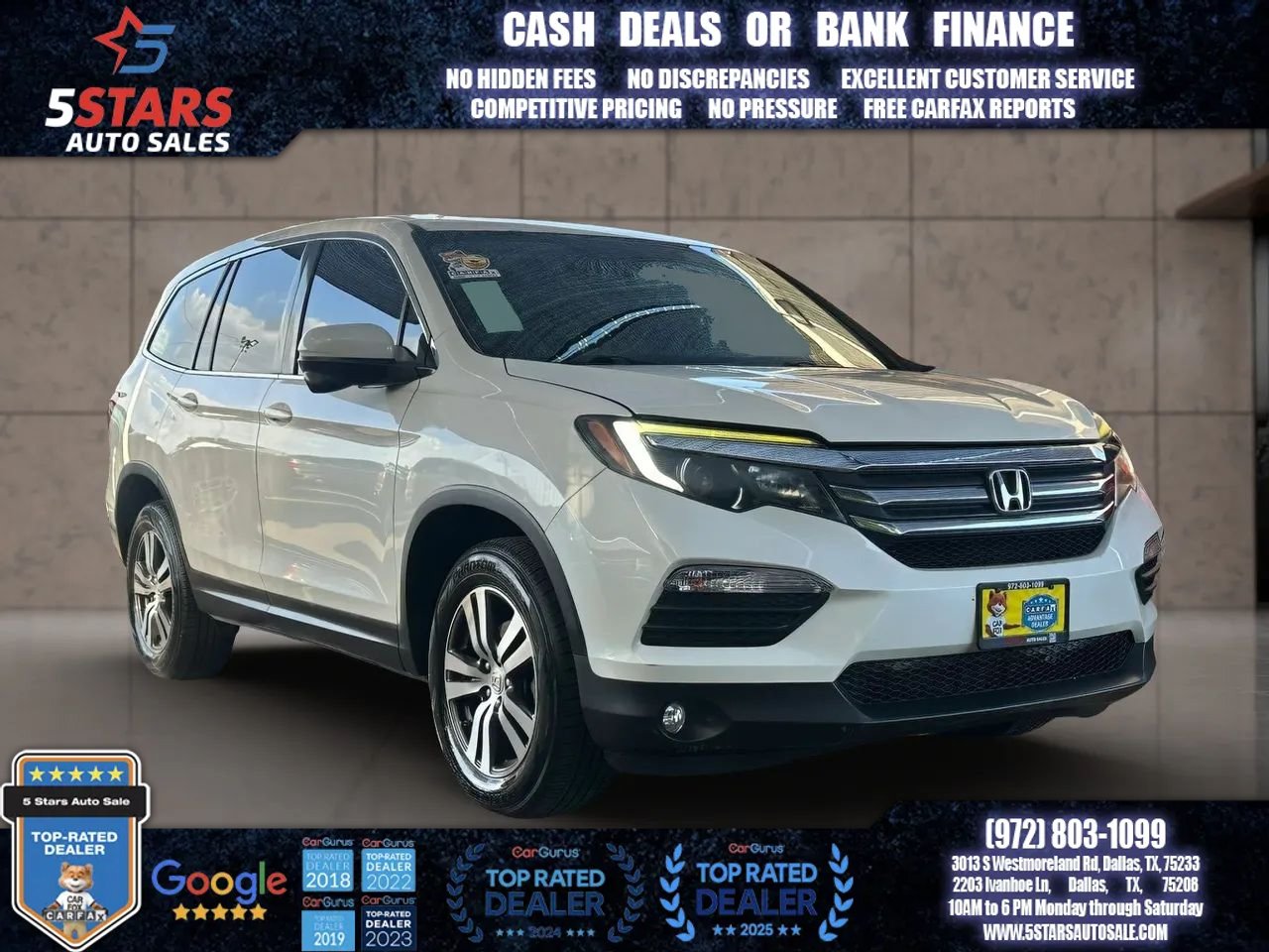 Used 2016 Honda Pilot EX-L image 1